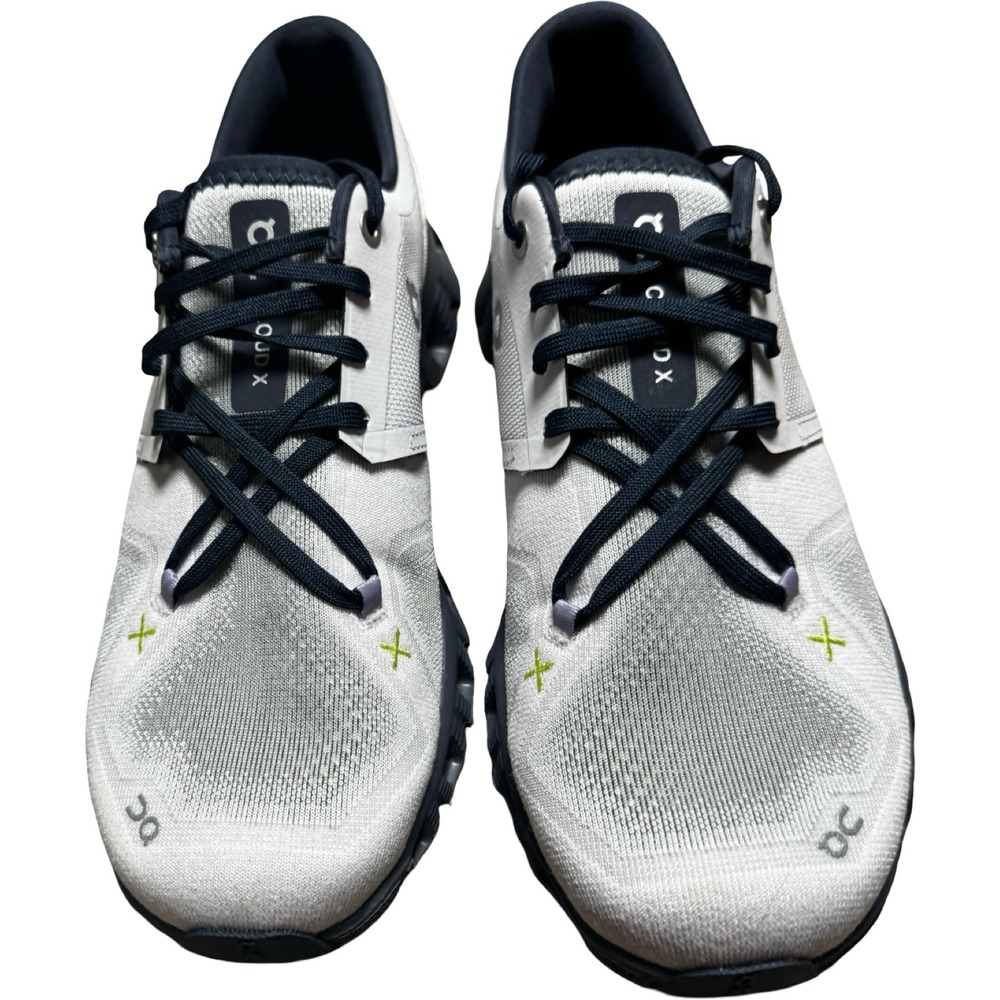 On Cloud X Running Shoes Womens 9 White Black Lime Good Helion CloudTec 60.98098
